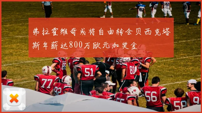 弗拉霍维奇或将自由转会贝西克塔斯年薪达800万欧元加奖金
